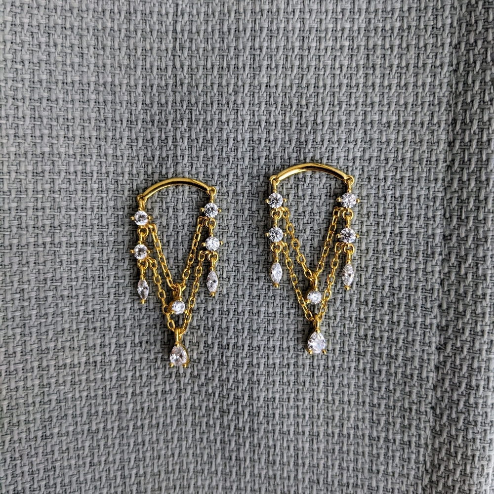 Pretty dangle earrings